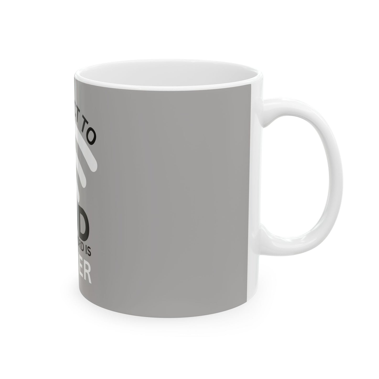 Mug: Connect to GOD The Password Prayer Ceramic Cup (11oz, 15oz)