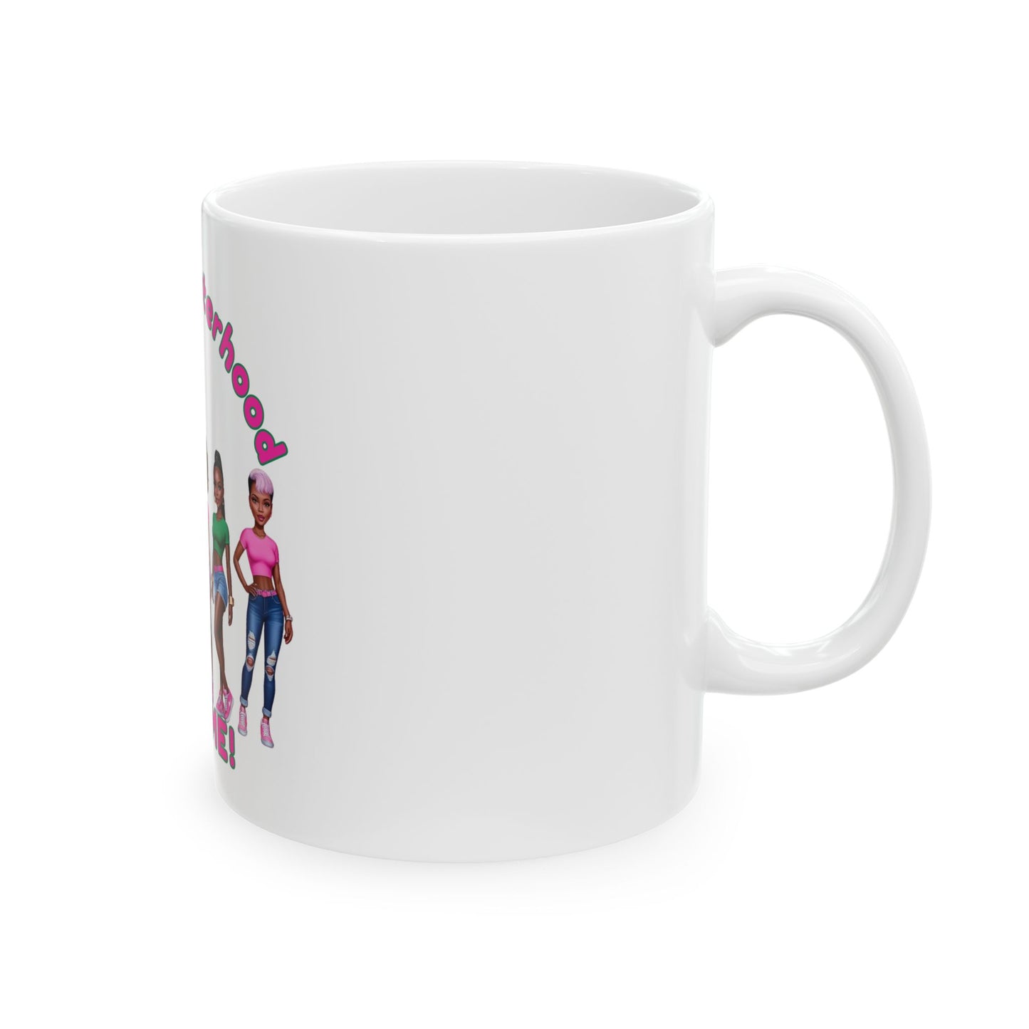 Sisterhood Coffee Mug, Feminist Mug, Women Empowerment Gift, Sisterhood Gift, AI Generated Mug, Feminist Gift, Sister Gift, Best Friend