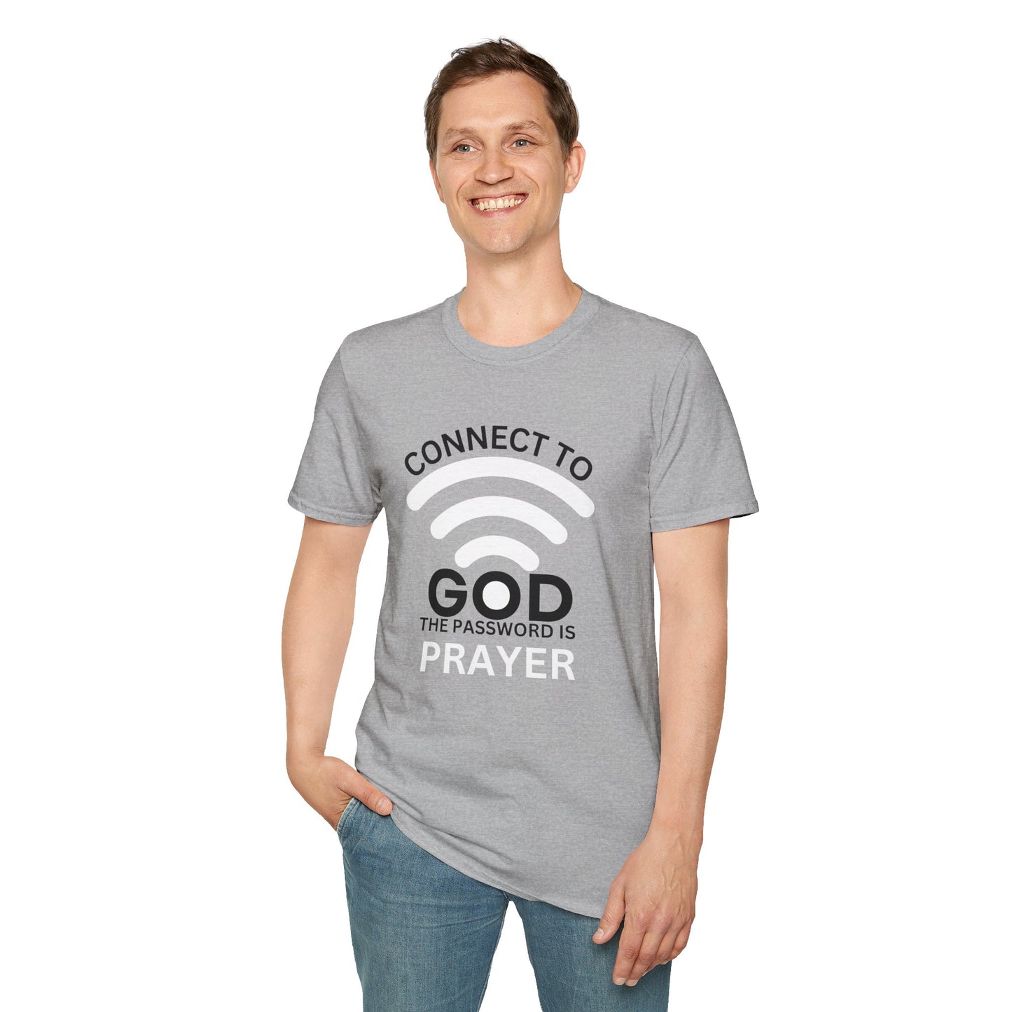 Prayer T-Shirt - CONNECT TO GOD PASSWORD PRAYER