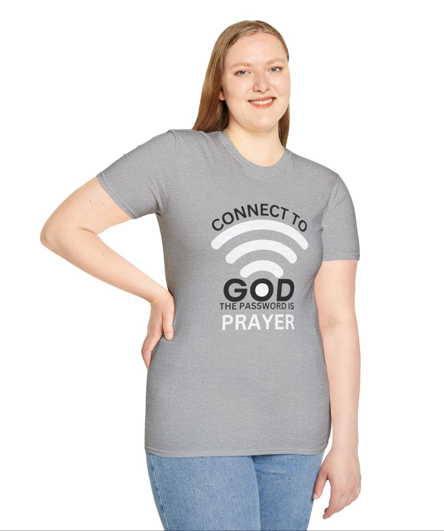 Prayer T-Shirt - CONNECT TO GOD PASSWORD PRAYER