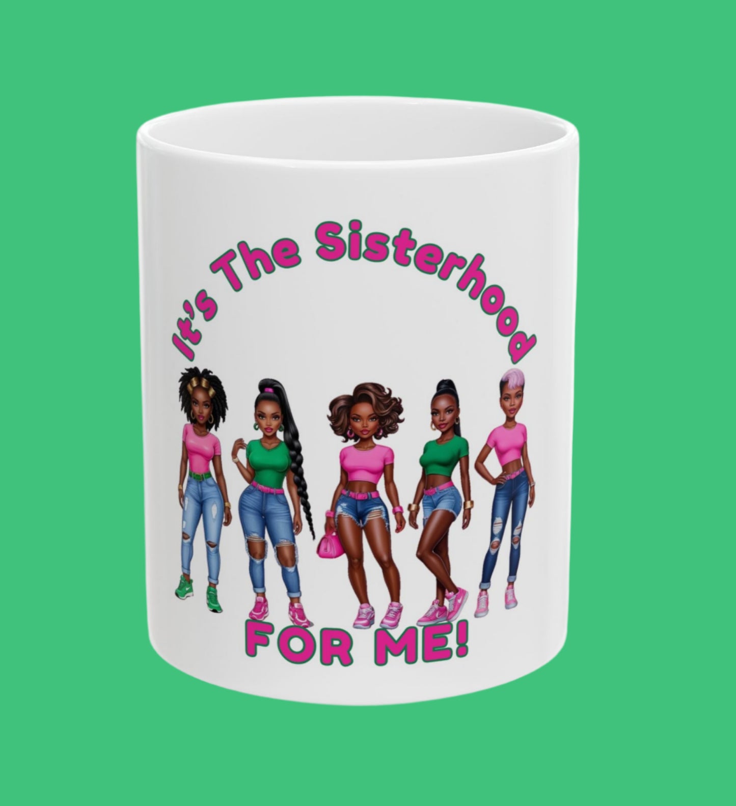 Sisterhood Coffee Mug, Feminist Mug, Women Empowerment Gift, Sisterhood Gift, AI Generated Mug, Feminist Gift, Sister Gift, Best Friend