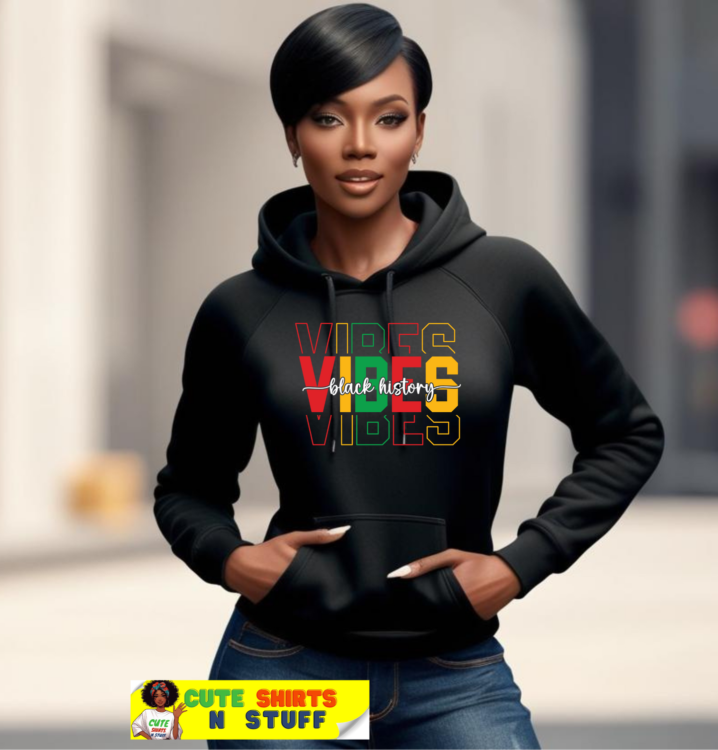 Black History Vibes hoodie