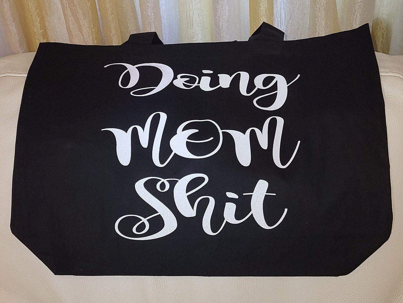 Doing mom shit Tote Bag