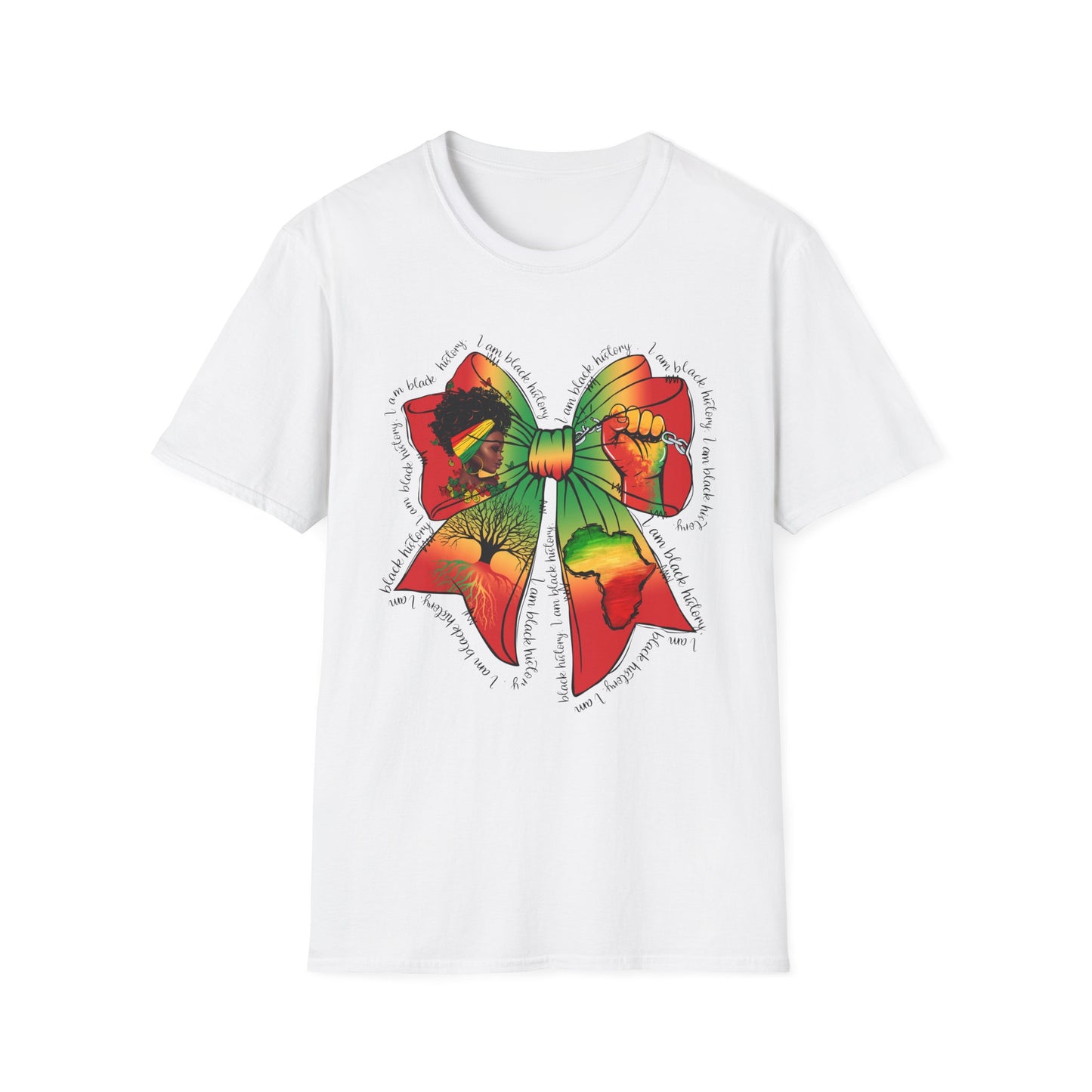 Black History bow T-Shirt