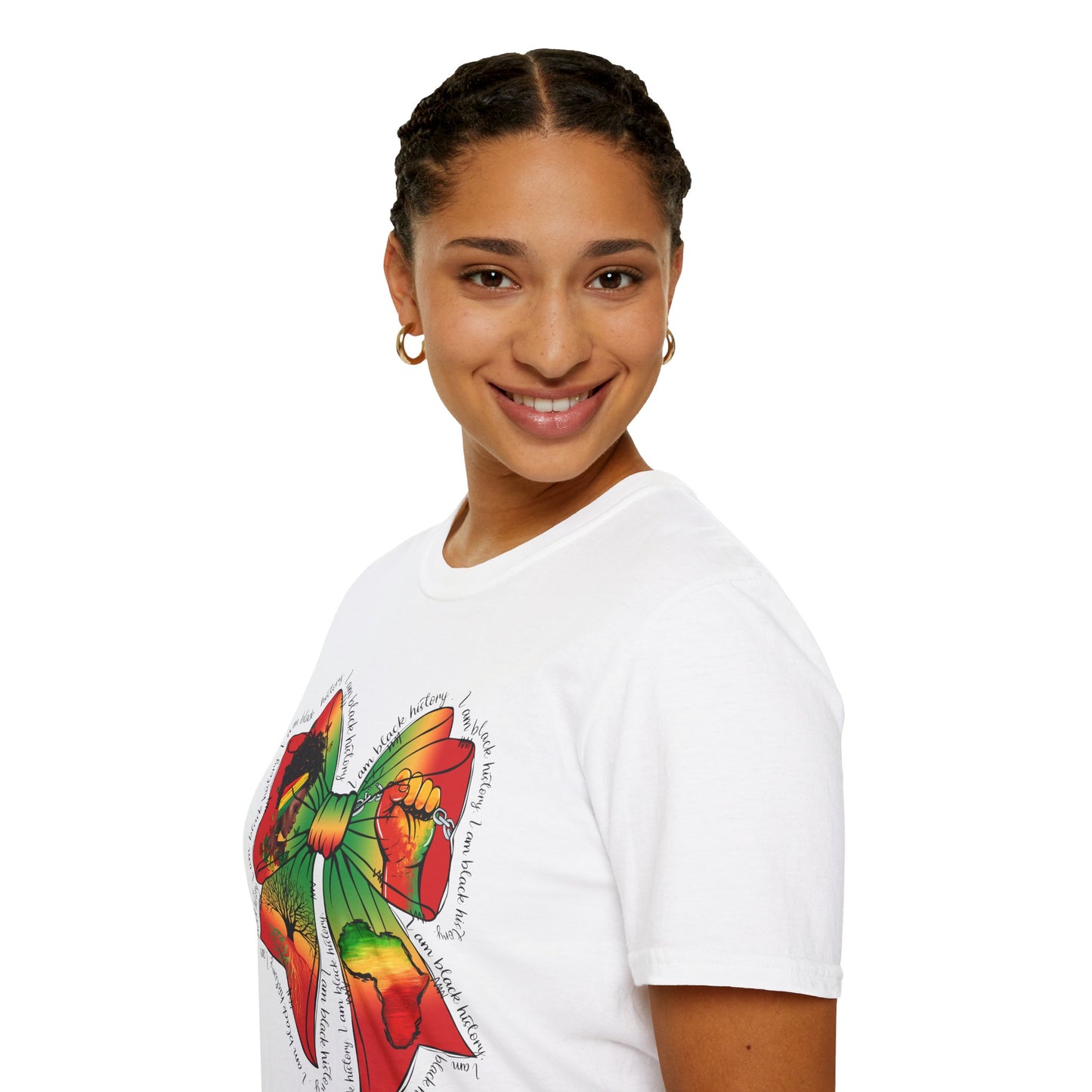 Black History bow T-Shirt