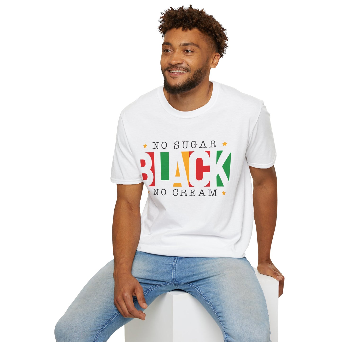 Black History No Sugar No Cream T-Shirt